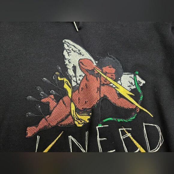 Richezza Love Hurts Money Heals - I Need Money hoodie sweatshirt small Rare HTF - Picture 12 of 14